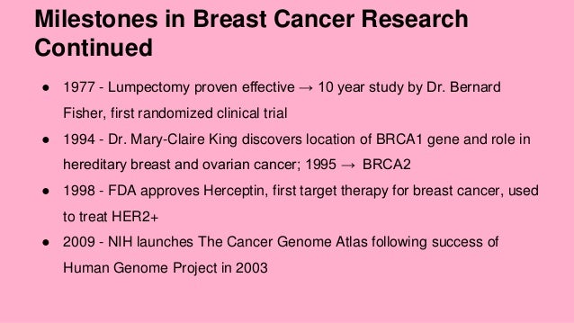 breast cancer research study Mature double stuff